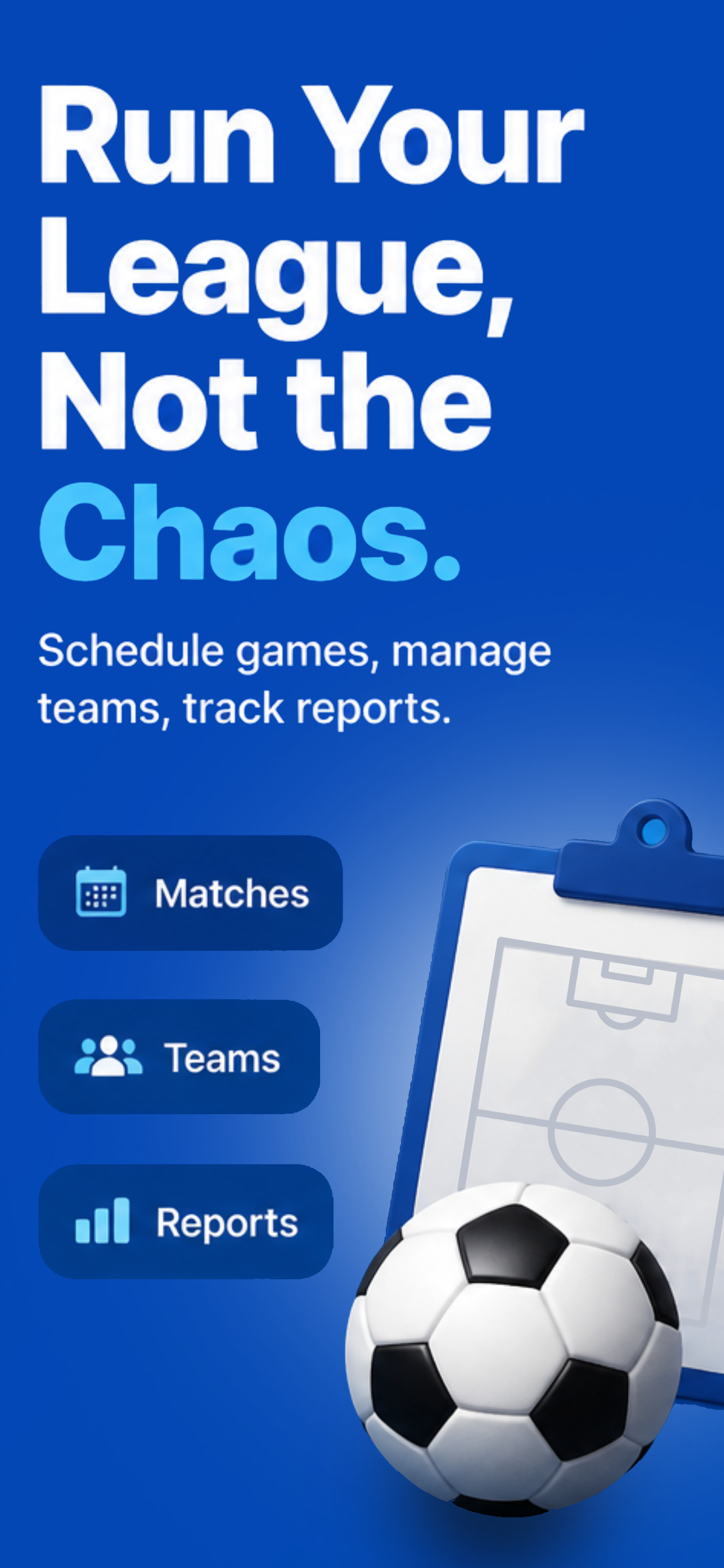 Match Calendar screen