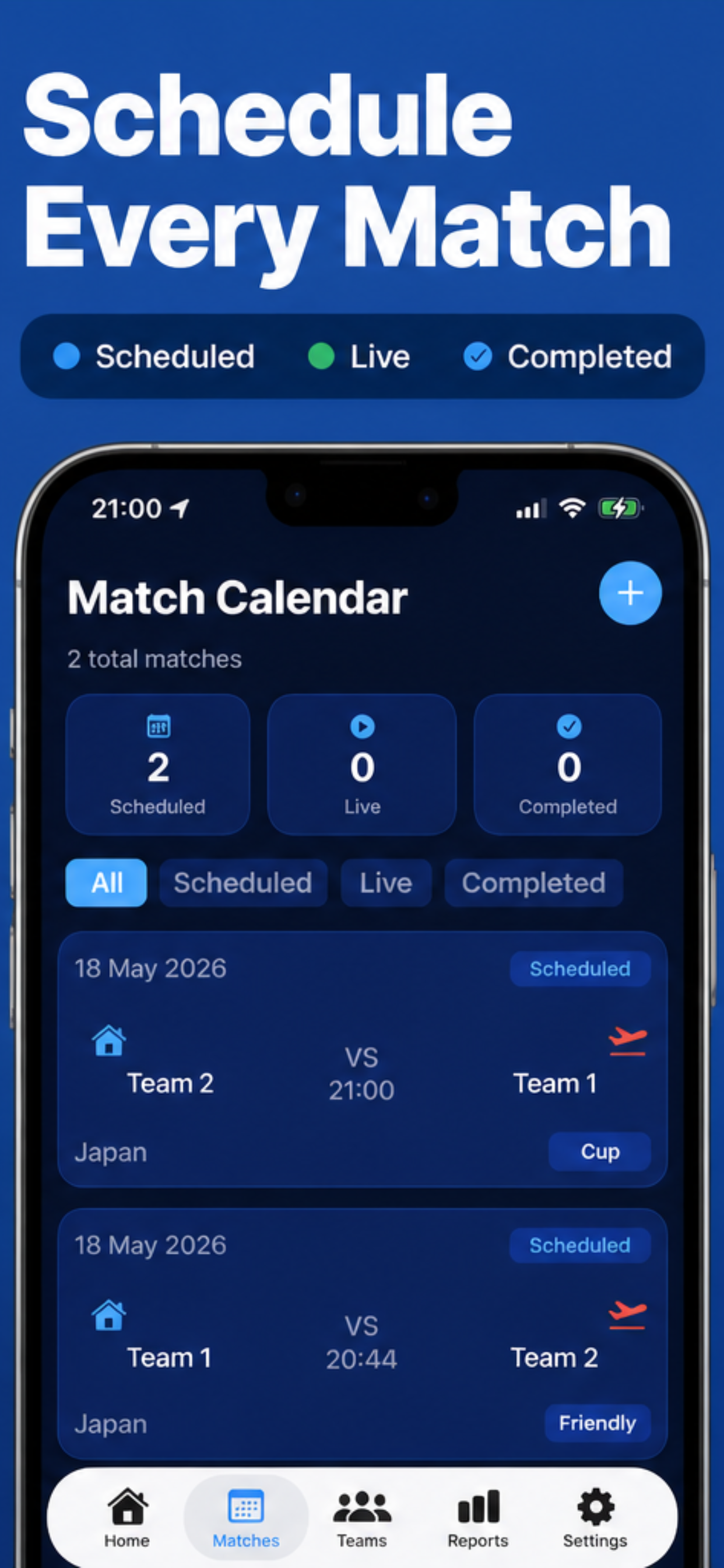 Penalties editor screen